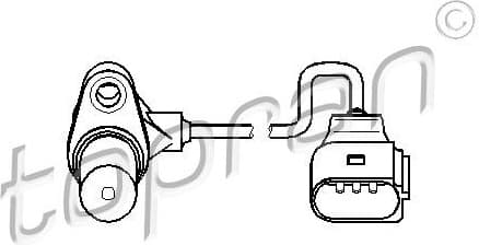Sensor, crankshaft pulse 113 466