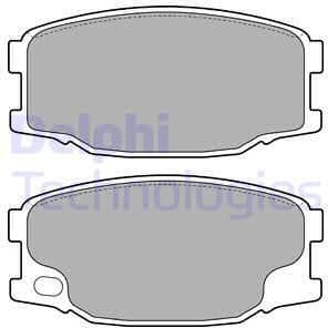 Brake Pad Set, disc brake LP2073