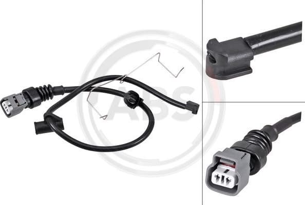 Warning Contact, brake pad wear 39964