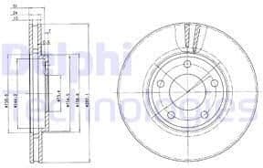 Brake Disc BG3383