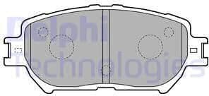Brake Pad Set, disc brake LP1738