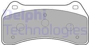 Brake Pad Set, disc brake LP1770