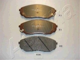 Brake Pad Set, disc brake 50-K0-008