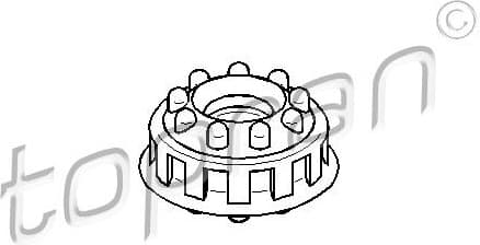 Mounting, shock absorber 107 093