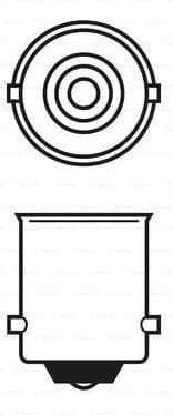 Bulb, clearance/end outline marker light Trucklight WS 1 987 302 510 - image 6