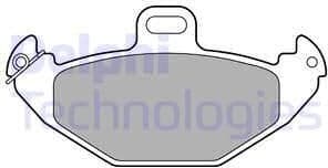 Brake Pad Set, disc brake LP1252