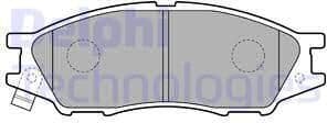 Brake Pad Set, disc brake LP2184