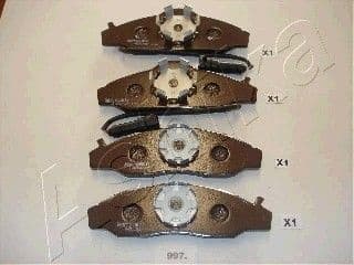 Brake Pad Set, disc brake 50-09-997