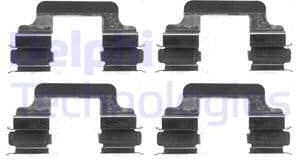 Accessory Kit, disc brake pad LX0383