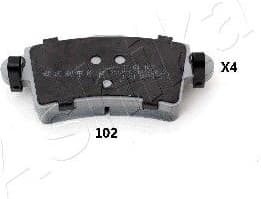 Brake Pad Set, disc brake 51-01-102