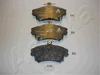 Brake Pad Set, disc brake 50-05-516