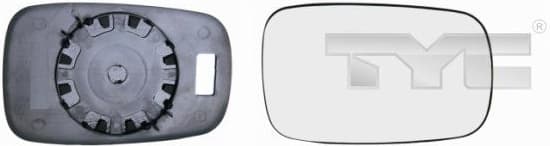 Mirror Glass, exterior mirror 328-0102-1