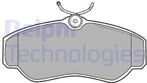 Brake Pad Set, disc brake LP913
