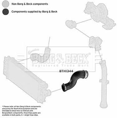 Charge Air Hose BTH1344