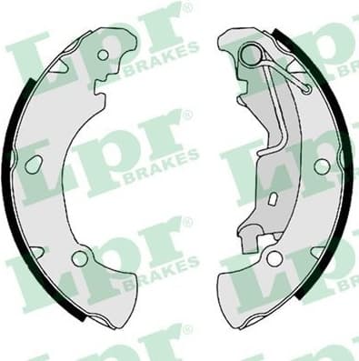 Brake Shoe Set 08770