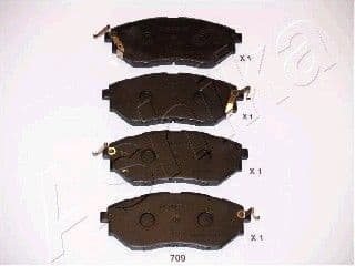 Brake Pad Set, disc brake 50-07-709
