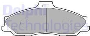 Brake Pad Set, disc brake LP1555
