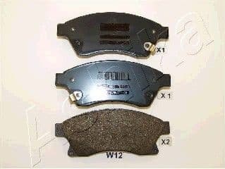 Brake Pad Set, disc brake 50-0W-W12