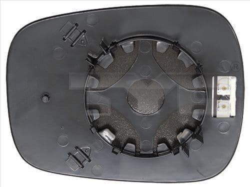 Mirror Glass, exterior mirror 328-0031-1