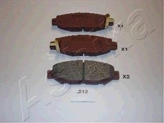 Brake Pad Set, disc brake 51-02-212