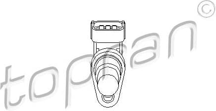 Sensor, camshaft position 206 841