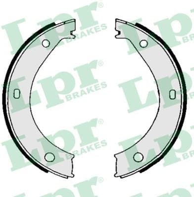Brake Shoe Set, parking brake 04690