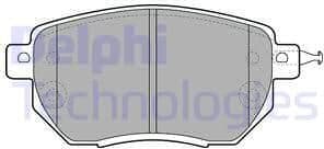 Brake Pad Set, disc brake LP1986