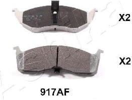 Brake Pad Set, disc brake 50-09-917