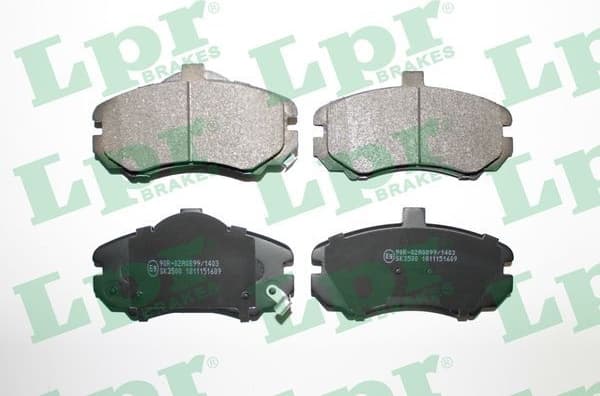 Brake Pad Set, disc brake 05P1609