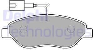 Brake Pad Set, disc brake LP1720