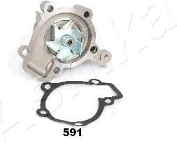 Water Pump, engine cooling 35-05-591 - image 2