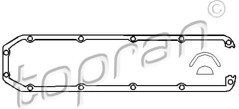 Gasket Set, cylinder head cover 100 658