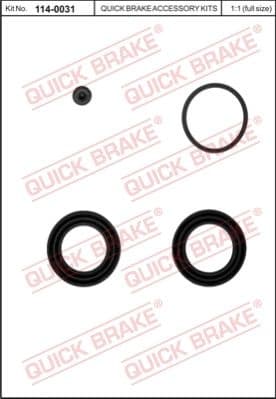Repair Kit, brake caliper 114-0031