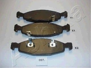 Brake Pad Set, disc brake 50-00-097