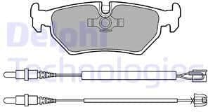 Brake Pad Set, disc brake LP910