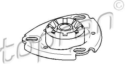 Suspension Strut Support Mount 103 673