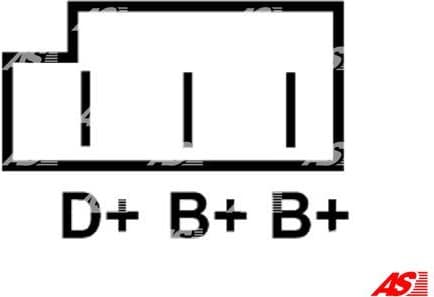 Alternator AS A4014 - image 5