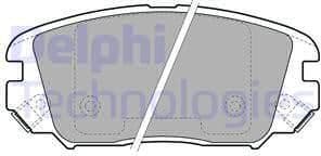 Brake Pad Set, disc brake LP1974