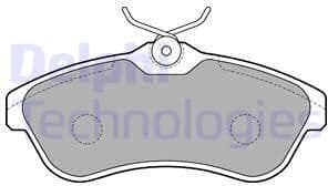 Brake Pad Set, disc brake LP1715
