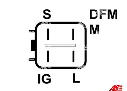 Alternator Regulator AS ARE0084 - image 3