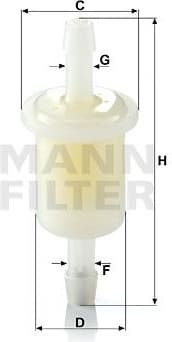 Fuel Filter WK 21 (10)
