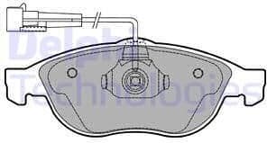 Brake Pad Set, disc brake LP1404