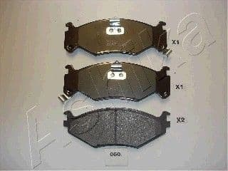 Brake Pad Set, disc brake 50-00-060