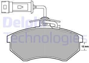 Brake Pad Set, disc brake LP901