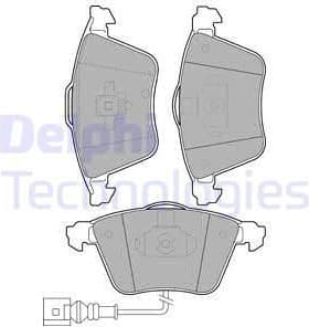 Brake Pad Set, disc brake LP1921