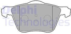 Brake Pad Set, disc brake LP1787