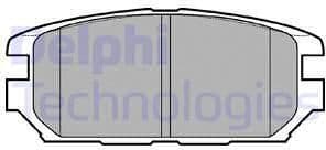 Brake Pad Set, disc brake LP921