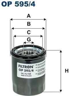 Oil Filter OP 595/4