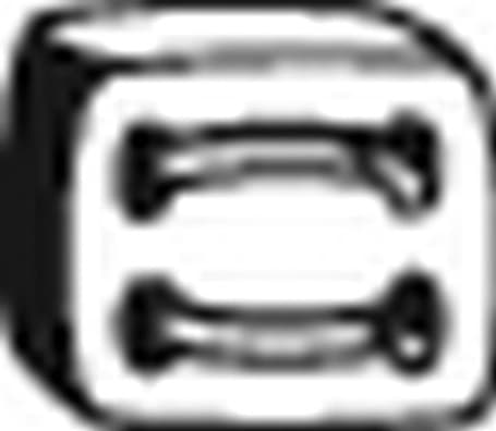 Mount, exhaust system 255-522