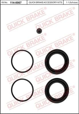 Repair Kit, brake caliper 114-0067